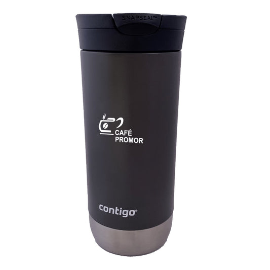 Termo de acero inoxidable marca Contigo - www.cafepromor.com